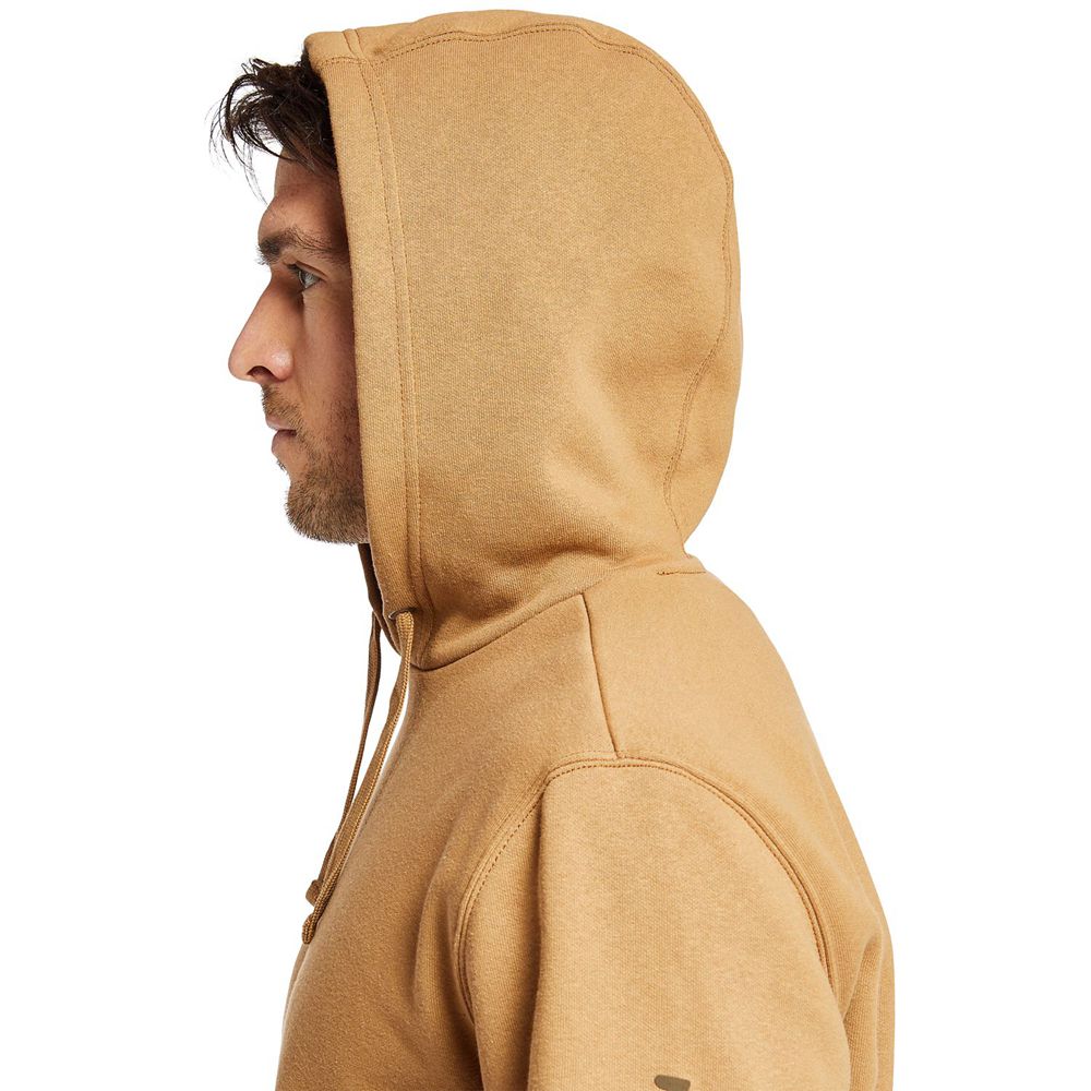 Timberland Mens Sweatshirts PRO® Hood Honcho Pullover Hoodie - Brown - India DV1528397